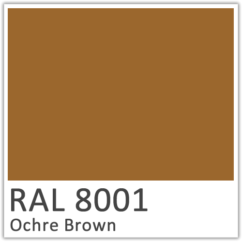 RAL 8001 Ochre Brown non-slip Flowcoat